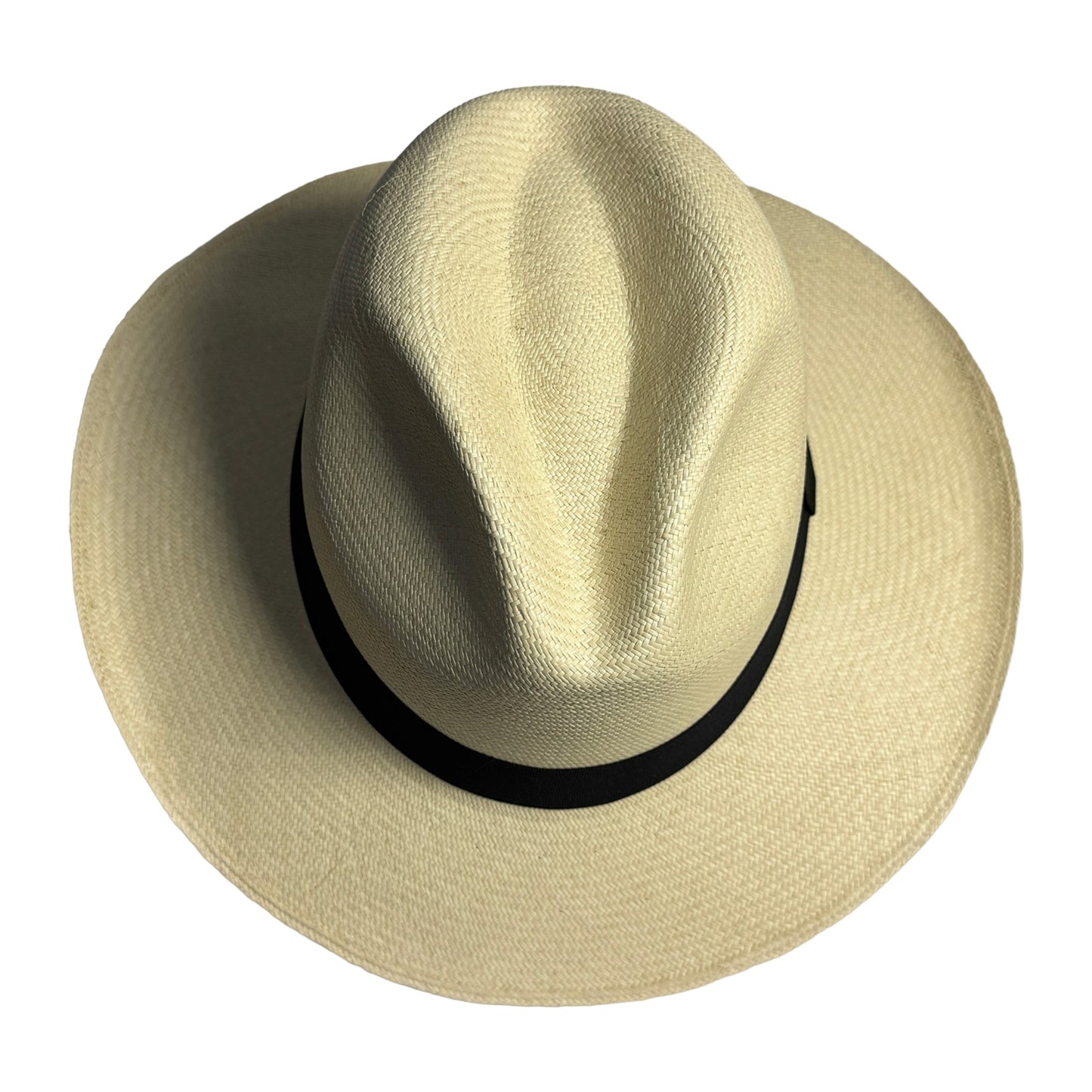 Sombrero de paja toquilla tejido a mano tipo panama super fino