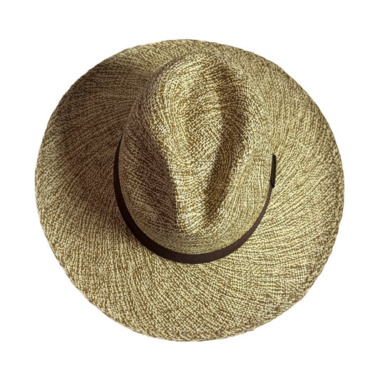 Sombrero de paja toquilla torcida tejido a mano tipo panama