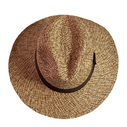 Sombrero de paja toquilla torcida tejido a mano tipo panama