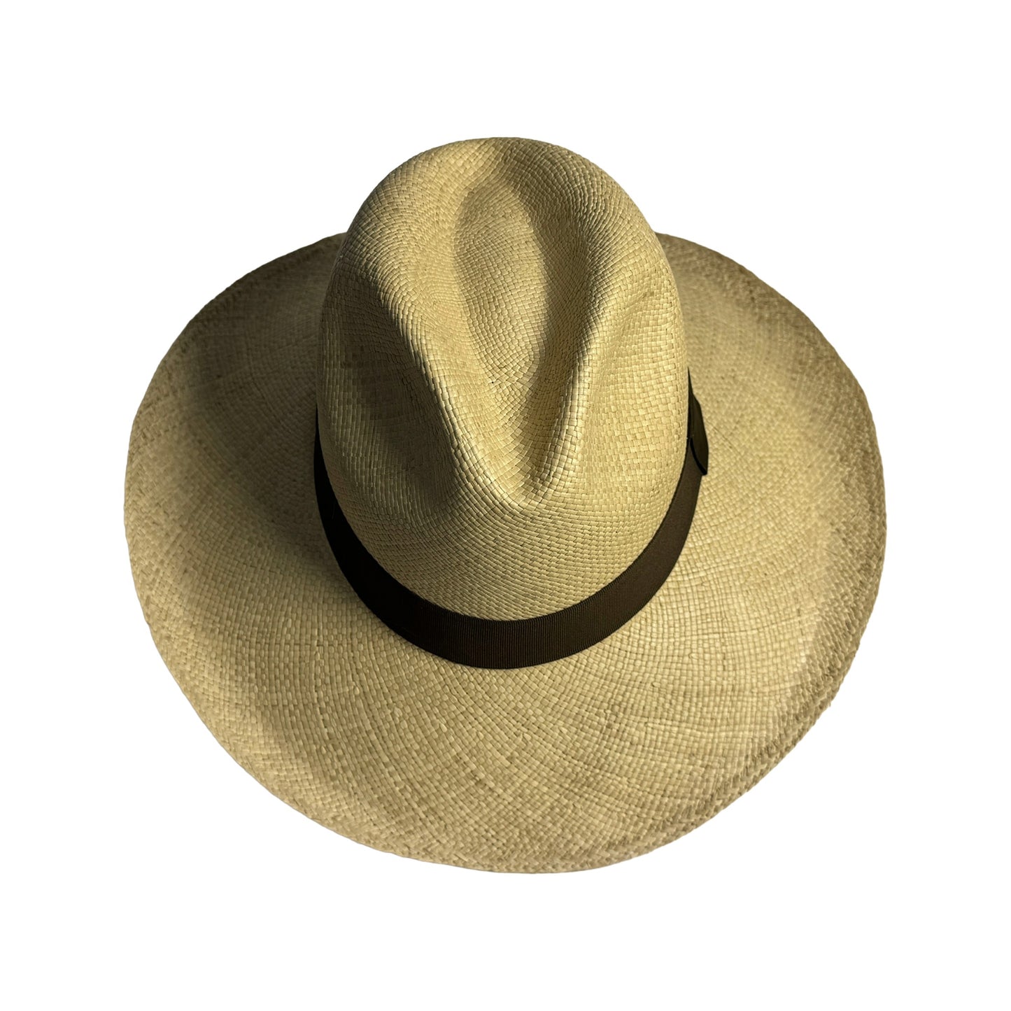 Sombrero de paja toquilla tejido a mano tipo panama fino